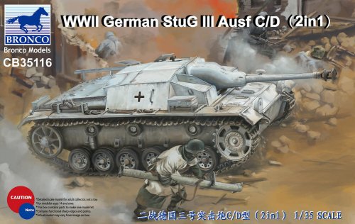 WWII German StuG III Ausf C/D (Sdkfz 142)