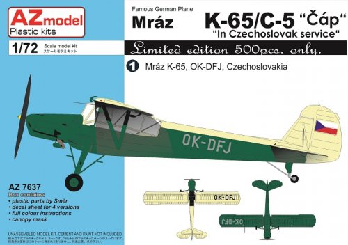  Mraz K-65/C-5 "C?p" "In Czechoslovak Service"