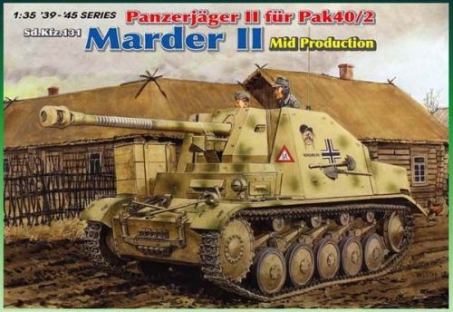 Sd.Kfz.131 PANZERJAGER II FUR PAK40/2 "MARDER II" MID PROD