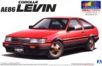 Toyota AE86 Levin '83 (Red/Black)