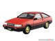    Toyota AE86 Levin &#039;83 (Red/Black) (Aoshima)