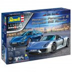 Porsche Panamera and 918 Spyder Model Set