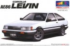 Toyota AE86 Levin '83 (White/Black)