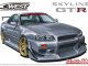    Nissan Skyline R34 GT-R C-West (Aoshima)