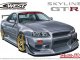    Nissan Skyline R34 GT-R C-West (Aoshima)