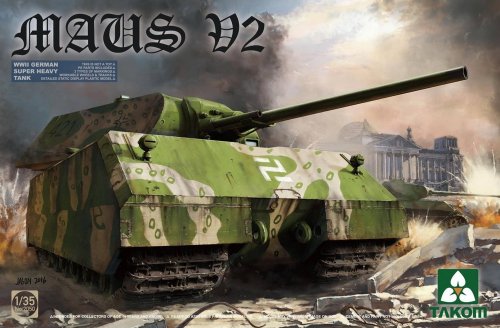 WWII German Super Heavy Tank Maus V2