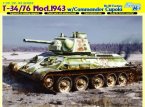 T-34/76 MOD.1943 w/COMMANDER CUPOLA NO.112 FACTORY