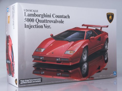 Lamborghini Countach 5000 Quattrovalvole Injection Ver