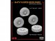    M-ATV 16.0XR20 Resin Wheel (Rye Field Models)