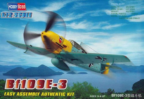 Bf109E-3 Easy Assembly