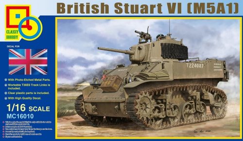 British M5A1 Stuart VI