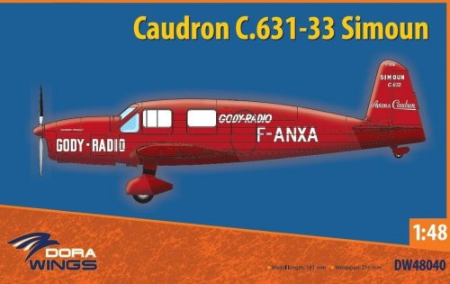 Caudron C.631-33 Simoun