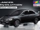    Lancer Evo X Final Edi. Black (Aoshima)