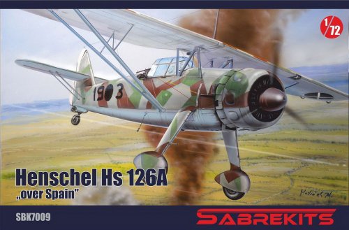  Henschel Hs 126A "Over Spain"