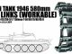    Russian tank 1946 580mm for Russian T-54/55/62/ZSU-57-2, Chinese T-59/69/79/80/85II (Trumpeter)
