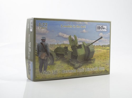 Flak 38 German Anti Aircraft Gun (2 in the box)