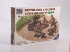 British Army 6 Pounder Anti-Tank Gun w/Crew