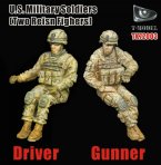 U.S Military Soldiers [Two Resin Figures]