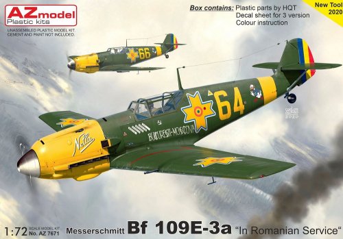    BF 109E-3a In Romanian Service