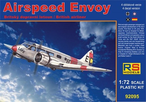 Airspeed Envoy British airliner