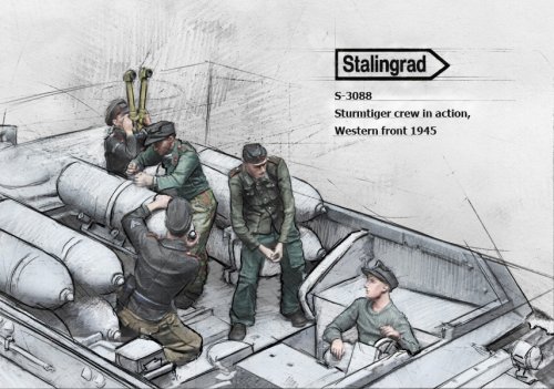 Sturmtiger crew in action 5 