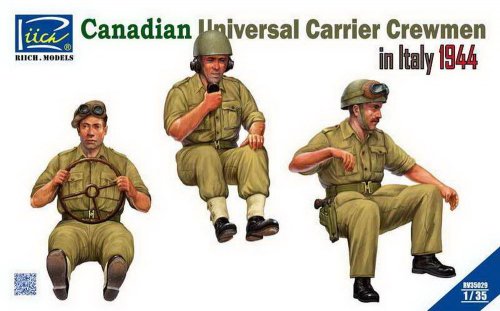 Canadian Universal Carrier Crewmen in Italy 1944