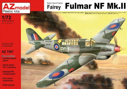 British Naval Fighter Fairey Fulmar NF Mk.II