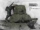    German soldier inspects T-34 (Stalingrad)