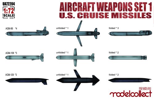 Aircraft weapons set 1 U.S.cruise missiles