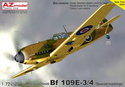 Bf 109E-3 Special marking
