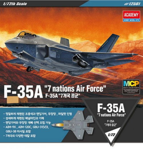F-35A '7 nations Air Force'