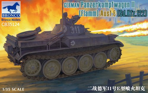  Panzerkampfwagen II (Flamm) Ausf.E (Sk.Kfz.122)