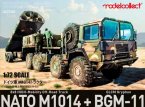 Тягач НАТО M1014 MAN и крылатая ракета наземного базирования BGM-109G