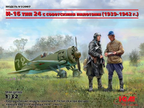 I-16 type 24 with Soviet Pilots (1939-1942)