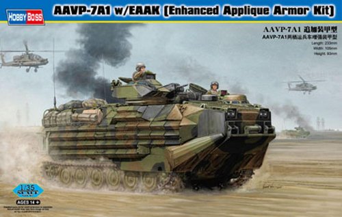 AAVP-7A1 w/EAAK (Enhanced Applique Armor Kit)