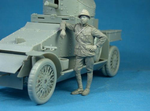 Belgian Armoured car crewman