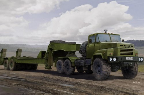 Russian KrAZ-260B & ChMZAP-5247G