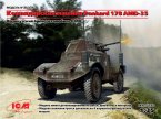 Panhard 178 AMD-35 Command, WWII French Armoured Vehicle