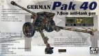 German PaK 40 7.5cm anti-tank gun