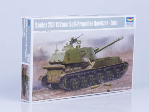  Soviet 2S3 152 mm Self-Propeller-Howitzer-Late