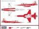    F-5E Tiger II Patrouille Suisse 50th Anniversary (Italeri)