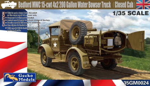 Bedford MWC 15-cwt 4x2 200 Gallon Water Bowser Truck