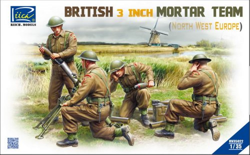 British 3 inch Mortar Team set (North West Europe)