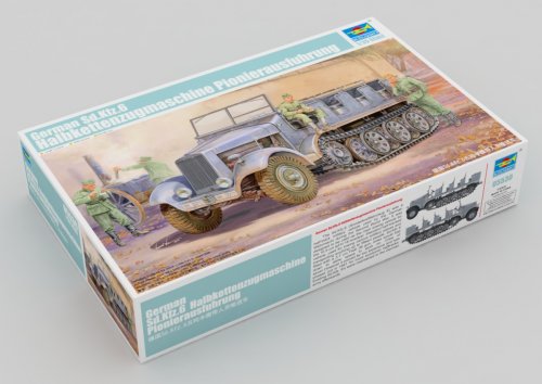 German Sd.Kfz.6 Halbkettenzugmaschine Pionierausfuhrung