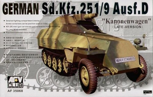 Sd.Kfz. 251/9 Ausf. D Kanonenwagen, sp?te Version