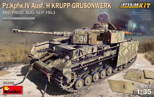   Pz.Kpfw. IV Ausf. H Krupp-Grusonwerk ( ) - 1943 .  