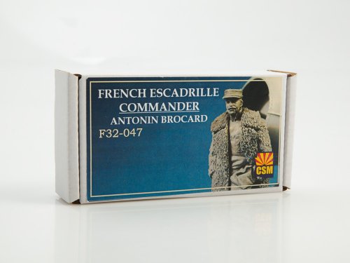 French Escadrille commander Antonin Brocard