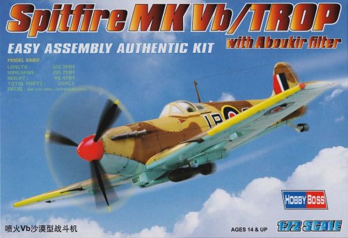 Spitfire Mk Vb/Trop with Aboukir Filter Easy Assembly