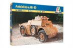 Italian IIWW Armoured Cr Autoblinda BA 40