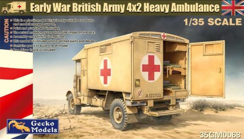 Early War British Army 4x2 Heavy Ambulance